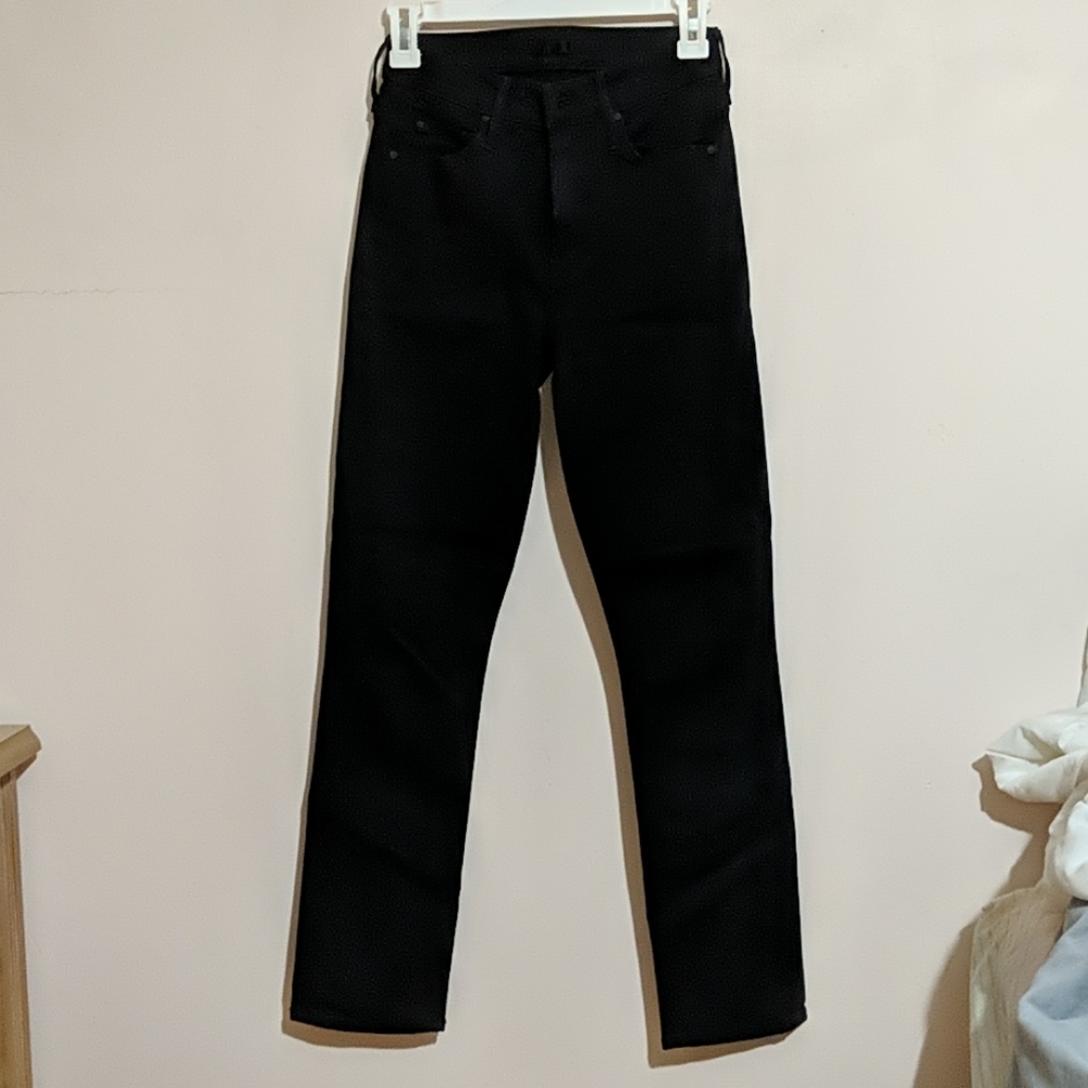 MOTHER The Dazzler Ankle Straight Leg Jeans